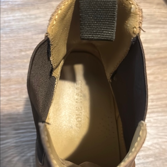 Cole Han Men’s Brown Leather Ankle Boots Size 8 1/2 - Picture 6 of 6